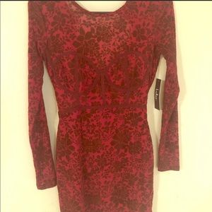 Lulu’s Burgundy Corset Dress